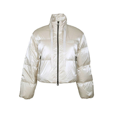 DUVETICA 25FW RAFFAELLA A Logo Patch Drawstring Padded Jacket Cream VDDJ26435K0001 CRS 149435918 [P]
