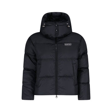 DUVETICA RISA Logo Patch Kapuzenpufferjacke Schwarz VDDJ96136K0001 BKS 149435945 [P]