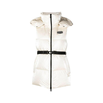 DUVETICA 25FW ALLORO Logo Padded Vest Cream 149435901 [P]