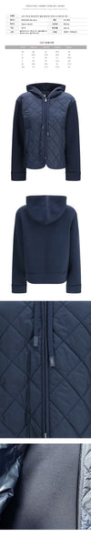 MaxMara Quilted Padded Jacket Navy 2615081081 003 159257479 [P]