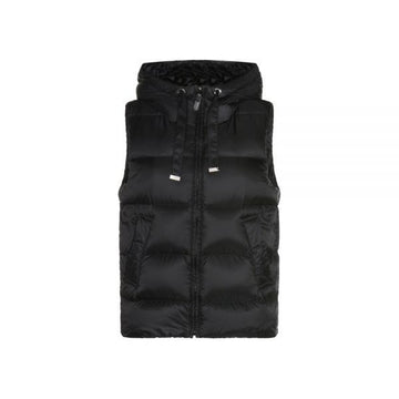 MAXMARA フードパディングベスト ブラック 2529296085 009 159257489 [P]