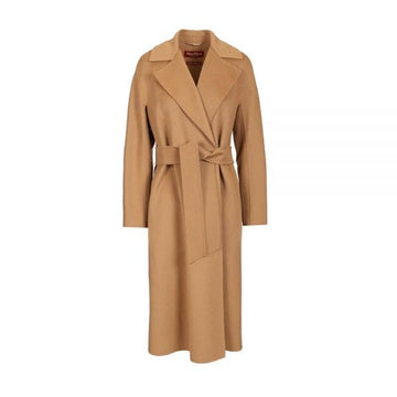 MAXMARA ウールコート ベルト付き カーキ 2616011011 024 159257497 [P]