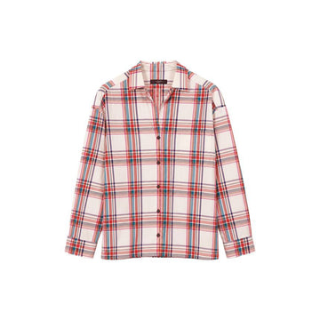 MAXMARA コットンキャンバスシャツ アイボリー 51161299 000 002 159257500 [P]