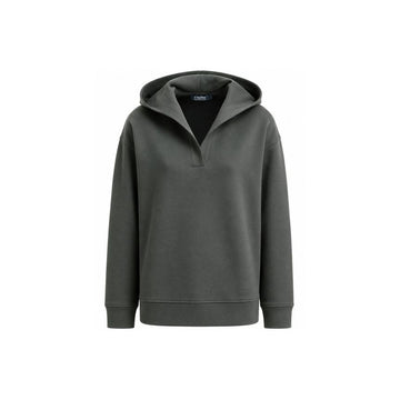 MAXMARA ロゴ刺繍フーディ カーキグレー 2629926031 002 159257521 [P]