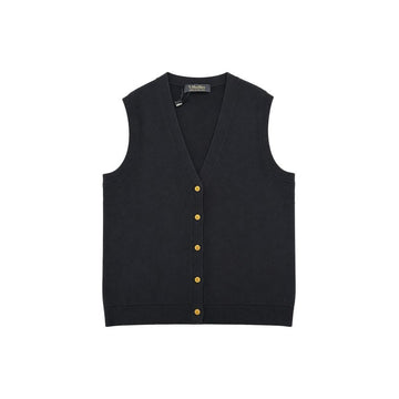 MAXMARA S 26FW SMMSAGGIO スリーブレスカーディガン ネイビー 2629356021 004 159257522 [P]
