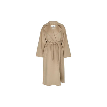 MAXMARA ベルト付きロングコート カーキ 2625016011 063 159257529 [P]