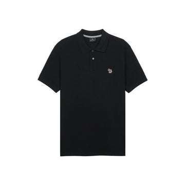 PAUL SMITH Herren Baumwoll-Piqué Zebra Logo Polo-Shirt Schwarz M2R183KPZEBRA-79 126231128 [P]