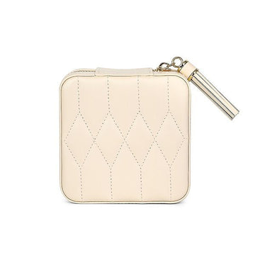 Wolf Caroline Zipper Case Synthetic Leather Jewelry Storage 144730049 [P]