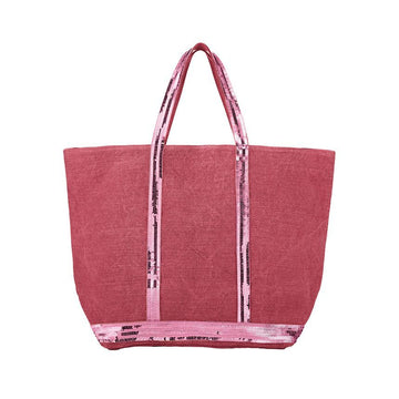Vanessa Bruno Cabas Spangled Linen Tote Bag Medium M 0PVE31 V40413 333 144731986 [P]
