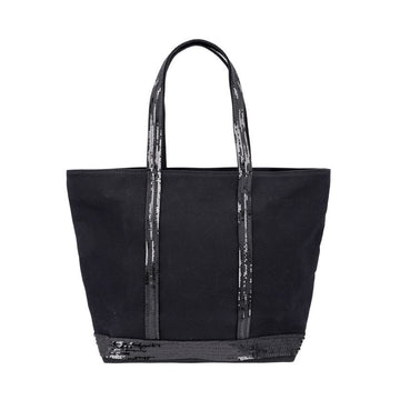 Vanessa Bruno Sequin Canvas Tote Bag Medium 154656497 [P]