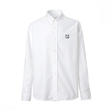 Maison Kitsune Contour Fox Head Casual BD Shirt 111186973 [P]