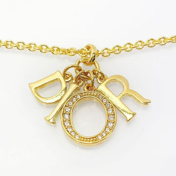Dior Stone Logo Gold Necklace 5VDIA35964 135988260 [P]