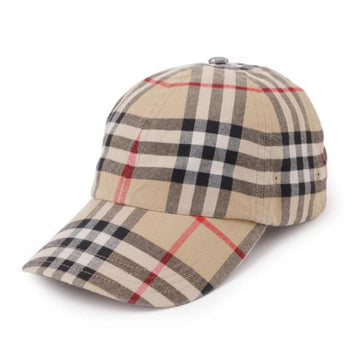 Burberry Checkered Cotton Baseball Cap 75823694 [P]