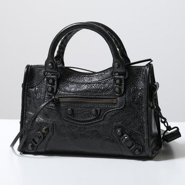 Balenciaga Le City Bag Mini with Brass Accents 155669000 [P]