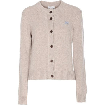 GANNI Wollmischung Cardigan in Beige (K2594 934) 151784948 [P]