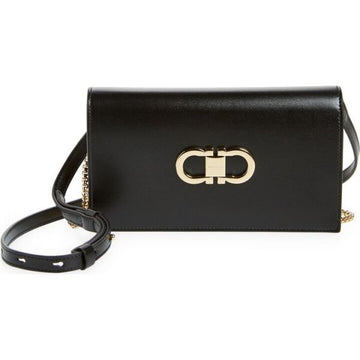 SALVATORE FERRAGAMO ダブル ガンチーニ ミニバッグ 75835315 [P]