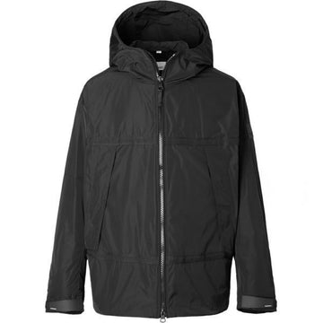 BURBERRY ロゴ アプリケ ライト フーデッド ジャケット (8051009) 150484040 [P]