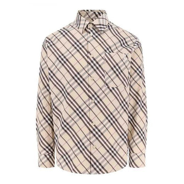 BURBERRY Entspannt geschnittenes kariertes Baumwollhemd (8105202) 149933866 [P]