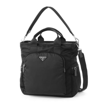 Prada Triangle Logo Patch Re-Nylon Tote Bag 159268756 [P]