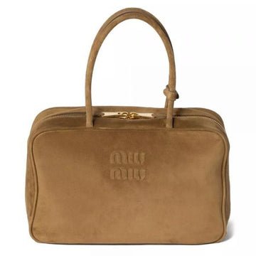 MIU MIU スウェード ボ バッグ ラージ 159268767 [P]