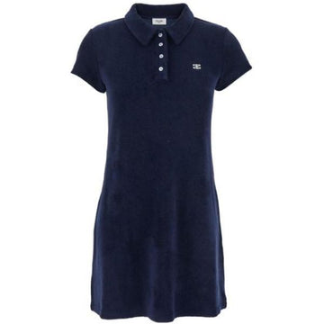 CELINE MINI POLO KLEID AUS TERRYBAUMWOLLE 152946159 [P]