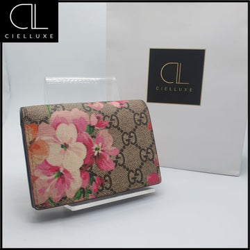 Gucci Floral Card Wallet 159272240 [P]