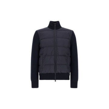 Moncler Hybrid Padding Knit Zip-Up Jacket 159272366 [P]