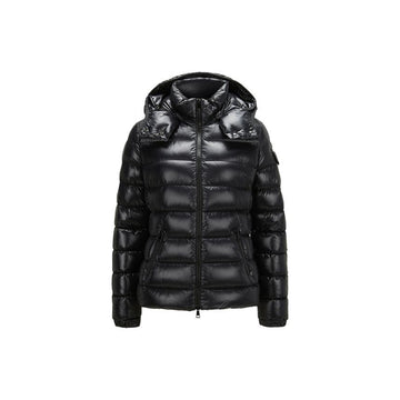 Moncler Logo Patch Shiny Padded Jacket Black 1A524 00 68950 999 159272370 [P]