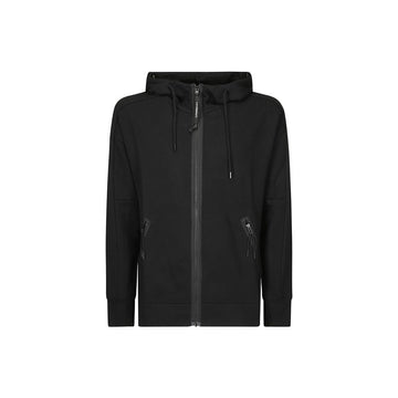 CP Company Diagonal Raised Fleece Goggles Hoodie Black RCCMSS715A 005086W 999 159272395 [P]