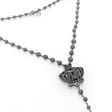 Dior Onyx Ball Necklace 5VDIA47207 129169801 [P]
