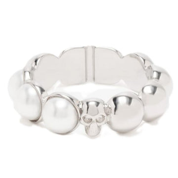 Alexander McQueen Skull & Pearl Ring 157656496 [P]
