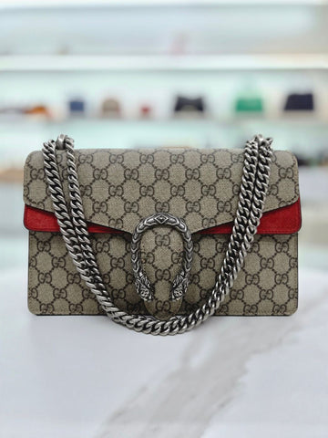 Gucci Dionysus GG Supreme Canvas Small Shoulder Bag 400249 159274216 [P]