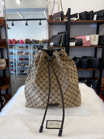 GUCCI GGジャカードドローSTRINGバックパック(449175) 159274345 [P]