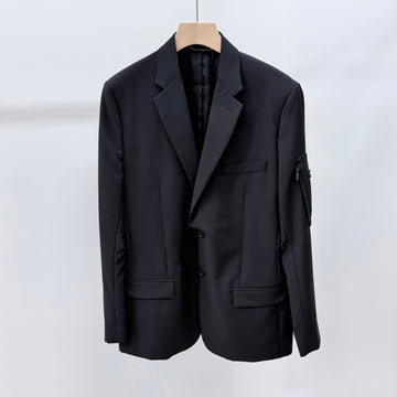 DIOR サドルポケットブレザー ジャケット ブラック 50 159274472 [P]