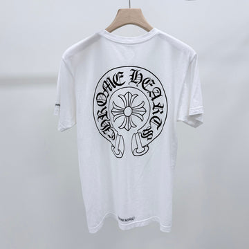 CHROME HEARTS ホースシューポケット半袖Tシャツ ホワイト 159274492 [P]