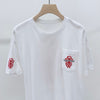 Chrome Hearts Short Sleeve Logo T-Shirt White 159274497 [P]