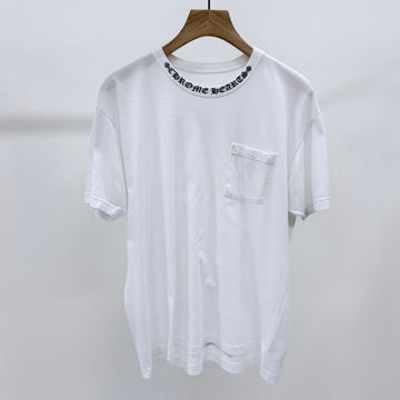 CHROME HEARTS コットン半袖Tシャツ ホワイト A+級 XL 159274507 [P]