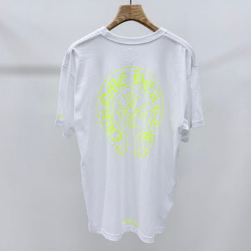 CHROME HEARTS ホースシューフルオロロゴ半袖Tシャツ ホワイト 159274515 [P]