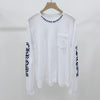 Chrome Hearts Logo Script Long Sleeve T-Shirt White 159274579 [P]