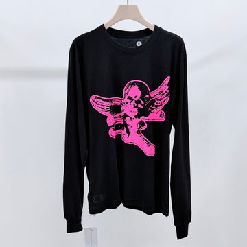 CHROME HEARTS フォーティミスローレンロングスリーブTシャツ ブラック 159274654 [P]