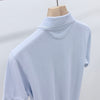 Brunello Cucinelli Cotton Short Sleeve Polo Light Blue 159275609 [P]