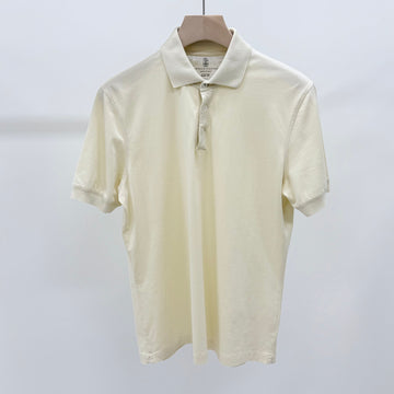 Brunello Cucinelli Cotton Polo T-shirt Yellow 159275615 [P]