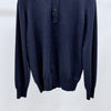 Brunello Cucinelli Cashmere Knit Polo Navy 48 159275633 [P]