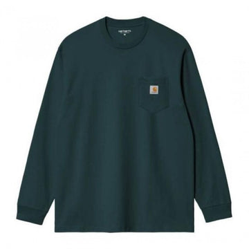CARHARTT Langarm T-Shirt mit Tasche I030437 0AUXX 159287135 [P]