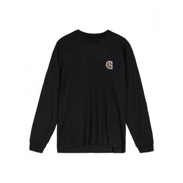 CARHARTT LS Mind Your Head T-Shirt Schwarz I035999 89XX 159287312 [P]
