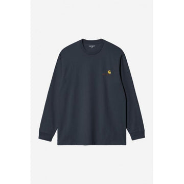 Carhartt American Script Long Sleeve T-Shirt I029955 J0XX 159288430 [P]