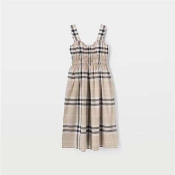 Burberry CHECK SLEEVELESS DRESS 80994111 159288894 [P]