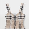 Burberry CHECK SLEEVELESS DRESS 80994111 159288894 [P]
