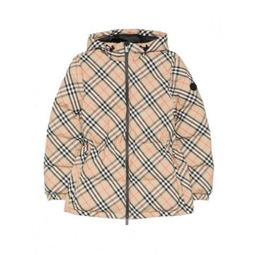 Burberry Checked Nylon Hooded Puffer Jacket 8110240 B9368 159288908 [P]