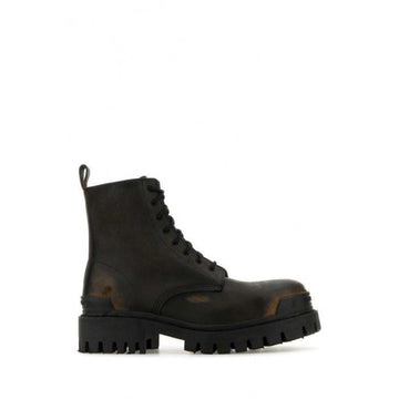 BALENCIAGA Vintage Leder Schnürstiefel 670633 WBD11 1020 159289710 [P]